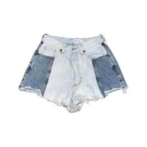 Pacsun colorblock high waisted shorts